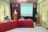 Đồng chí Bùi Ngọc Chín, Chi hội trưởng trình bày báo cáo tại Đại hội