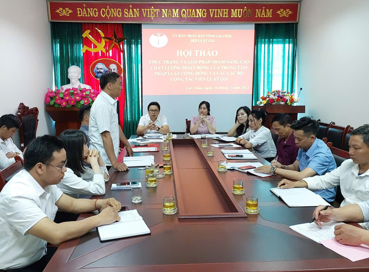 Đại biểu phát biểu tại Hội thảo